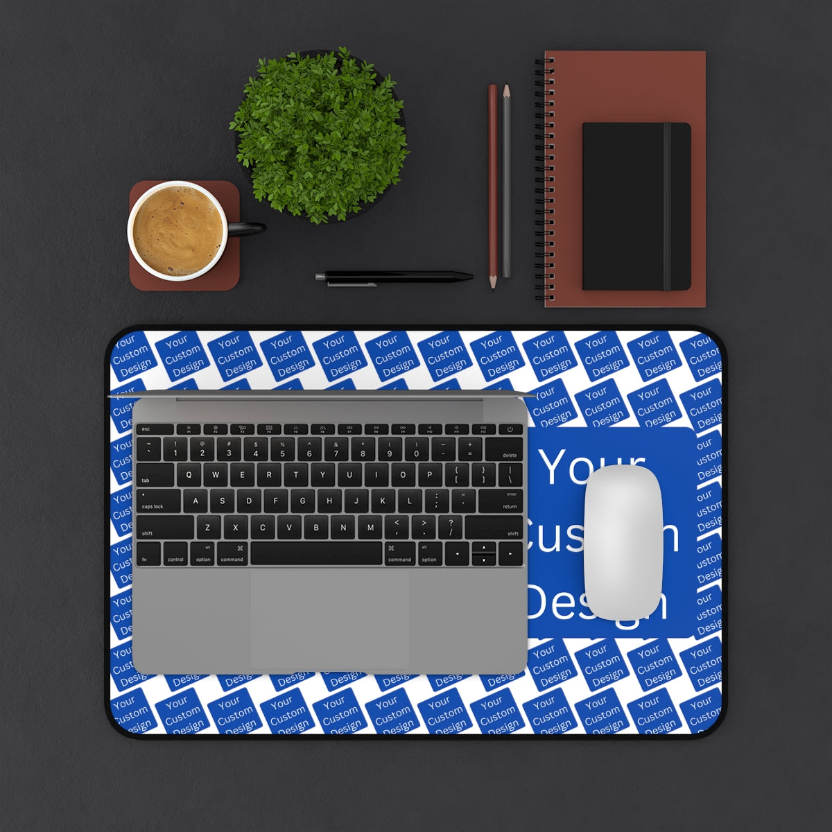 Customizable Desk Mat - All Over Print or Single Design Placement