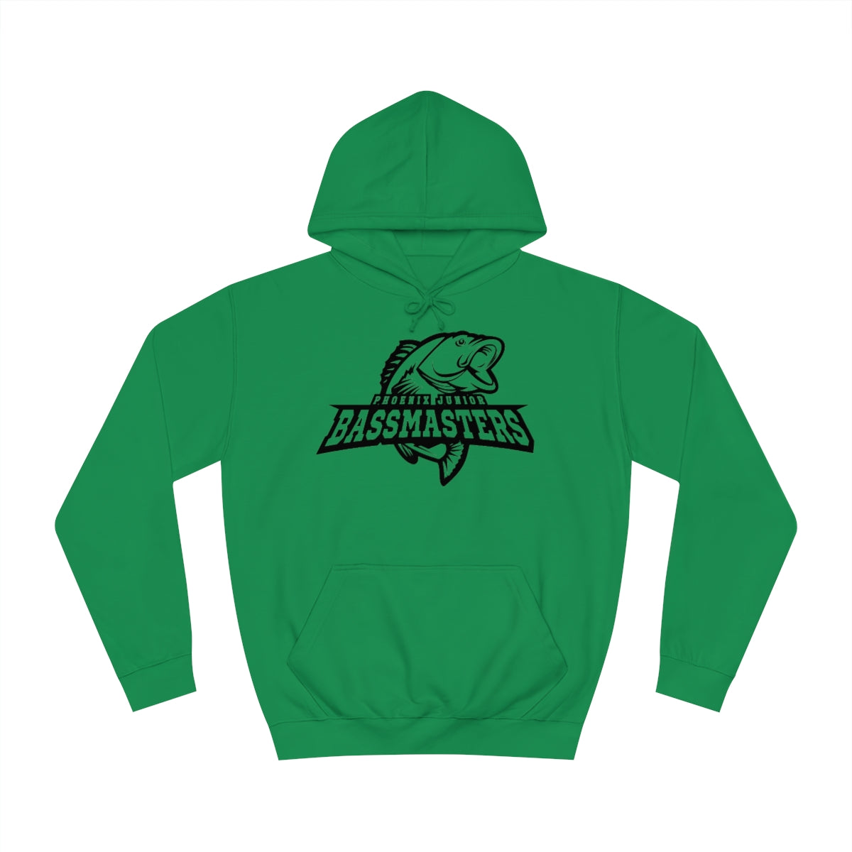 Junior Bassmasters Adult Hoodie - Black Logo