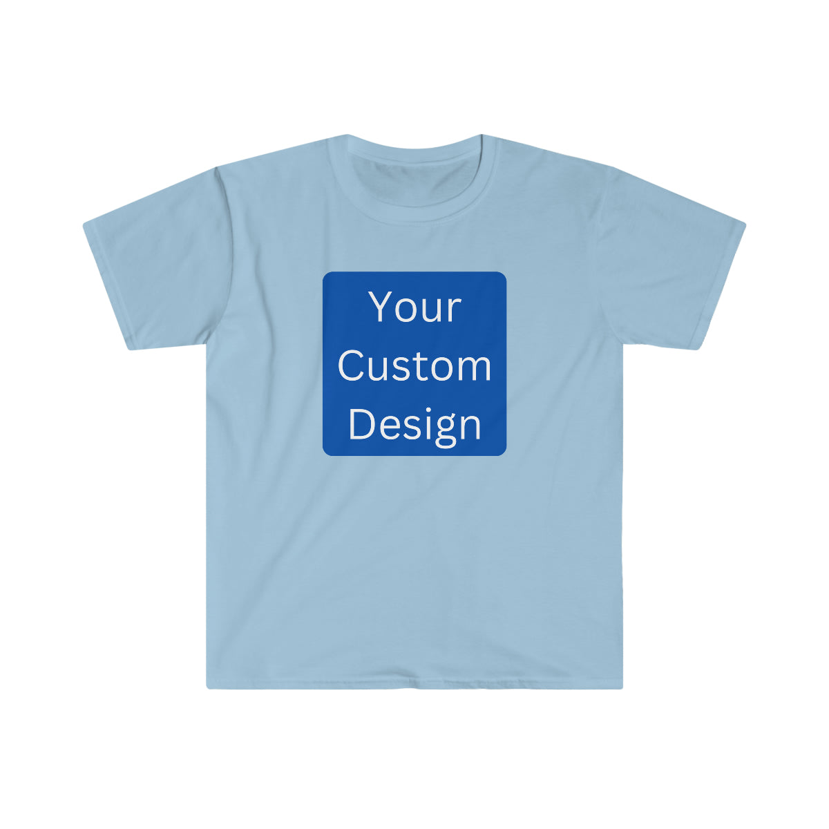 Unisex Softstyle T-Shirt (Front and Back Design )