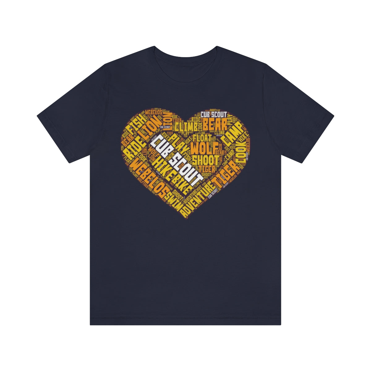 Cub Scout Heart Tee - Adult