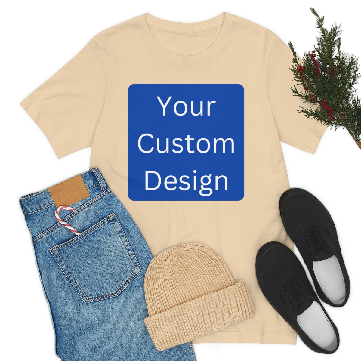 Unisex Jersey Short Sleeve Tee (Front Design Only)