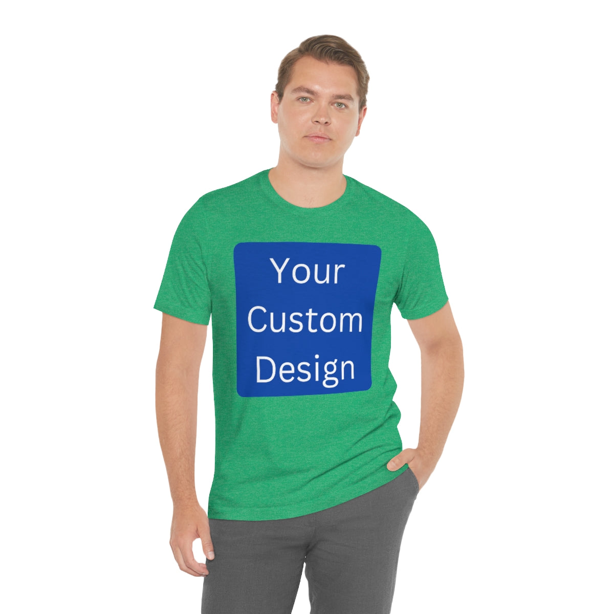 Unisex Jersey Short Sleeve Tee (Front Design Only)