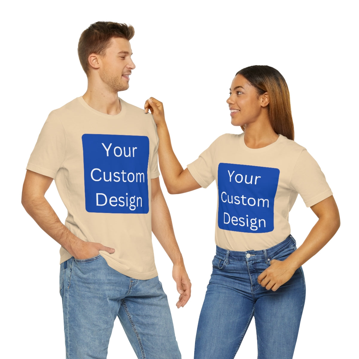 Unisex Jersey Short Sleeve Tee (Front Design Only)