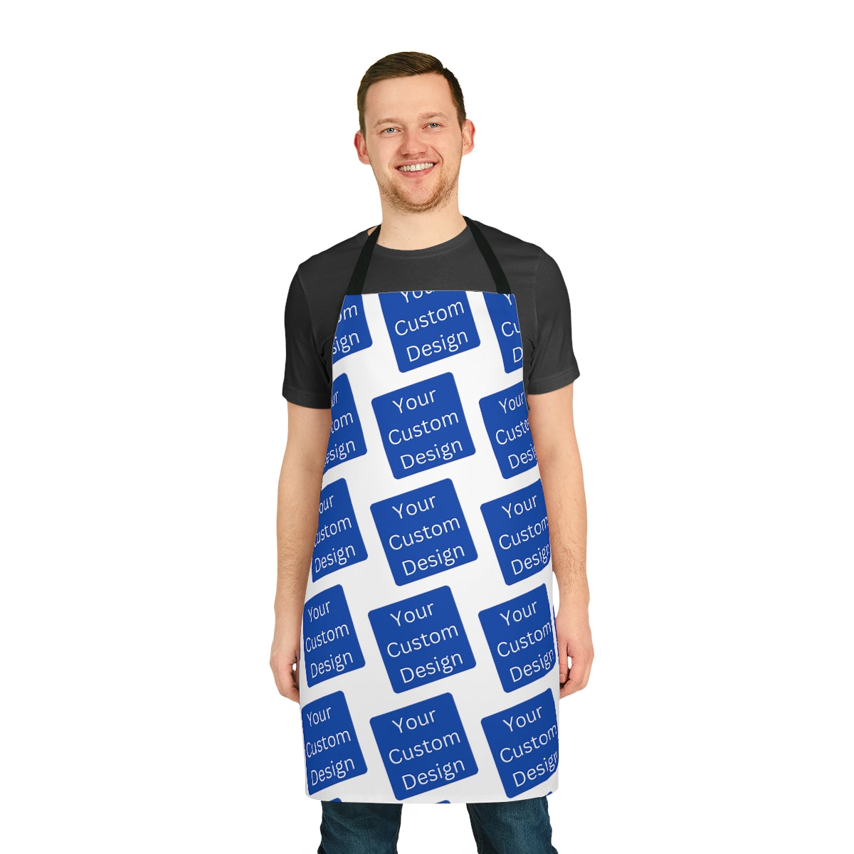 Customizable Apron - All over Print or Single Logo / Graphic with optional Personalization