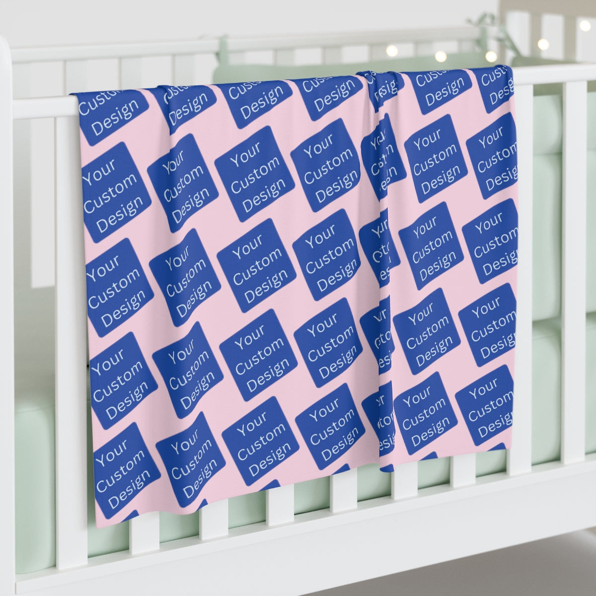 Customizable Baby Swaddle Blanket