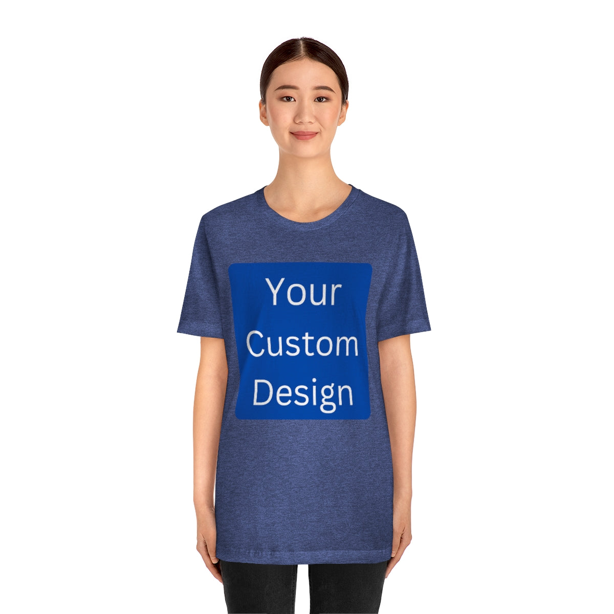 Unisex Jersey Short Sleeve Tee (Front Design Only)
