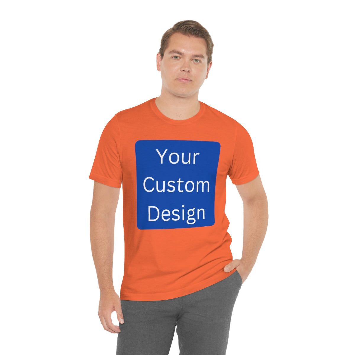 Unisex Jersey Short Sleeve Tee (Front Design Only)