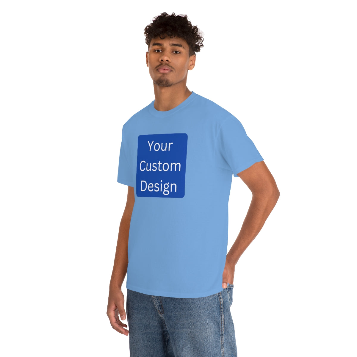 Unisex Heavy Cotton Tee (Front Design Only)