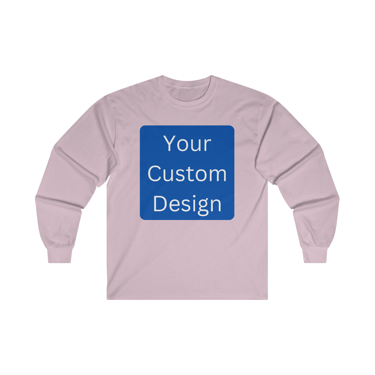 Ultra Cotton Long Sleeve Tee - (Front & Back Design)