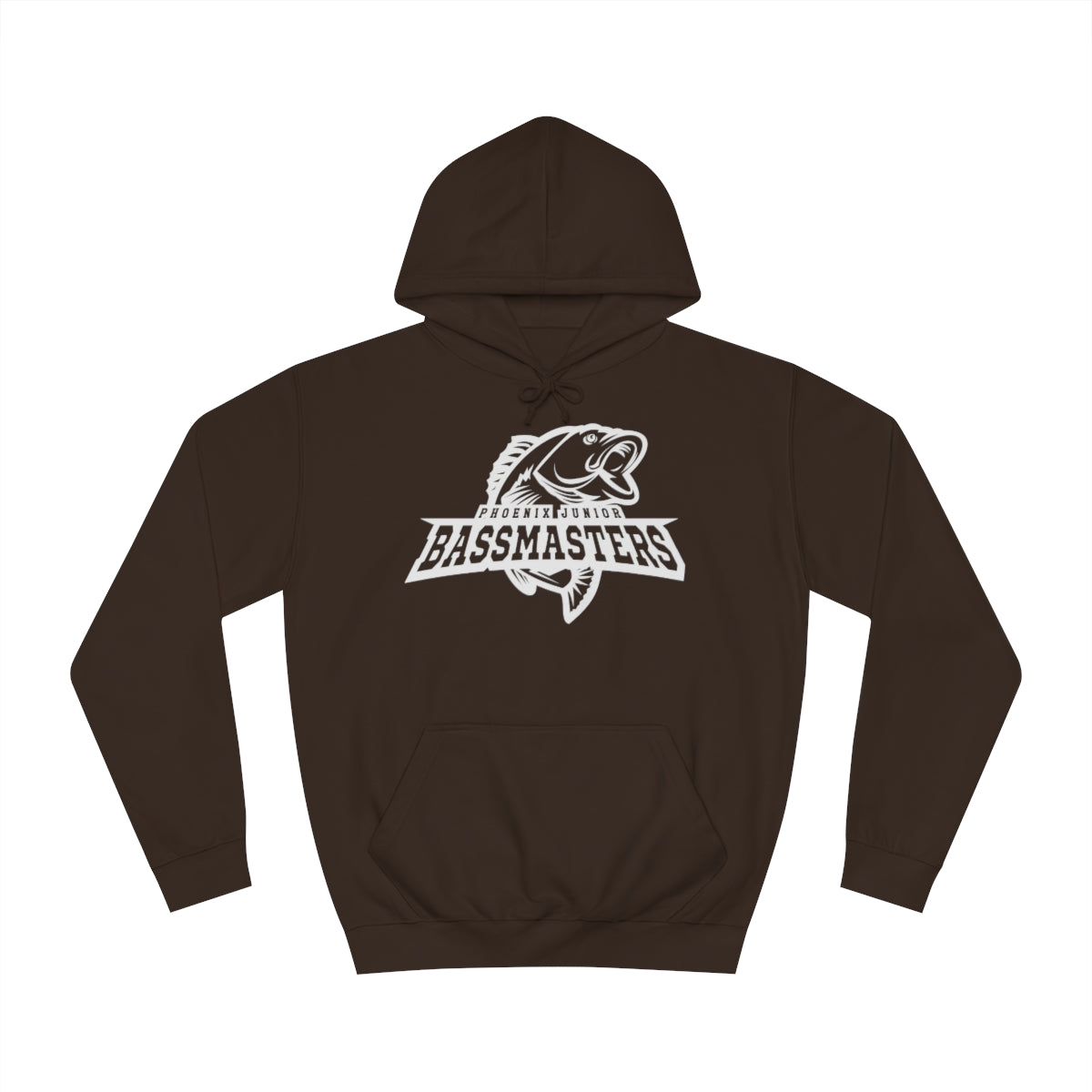 Junior Bassmasters Adult Hoodie - White Logo