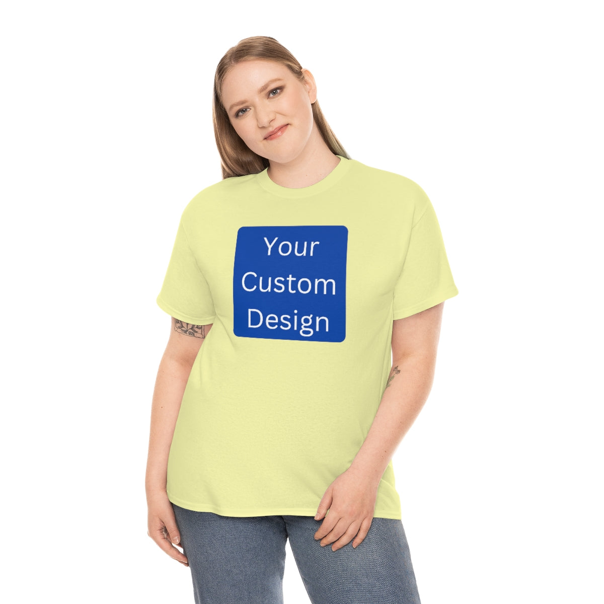 Unisex Heavy Cotton Tee (Front Design Only)