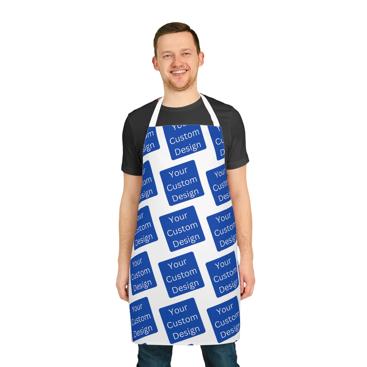 Customizable Apron - All over Print or Single Logo / Graphic with optional Personalization