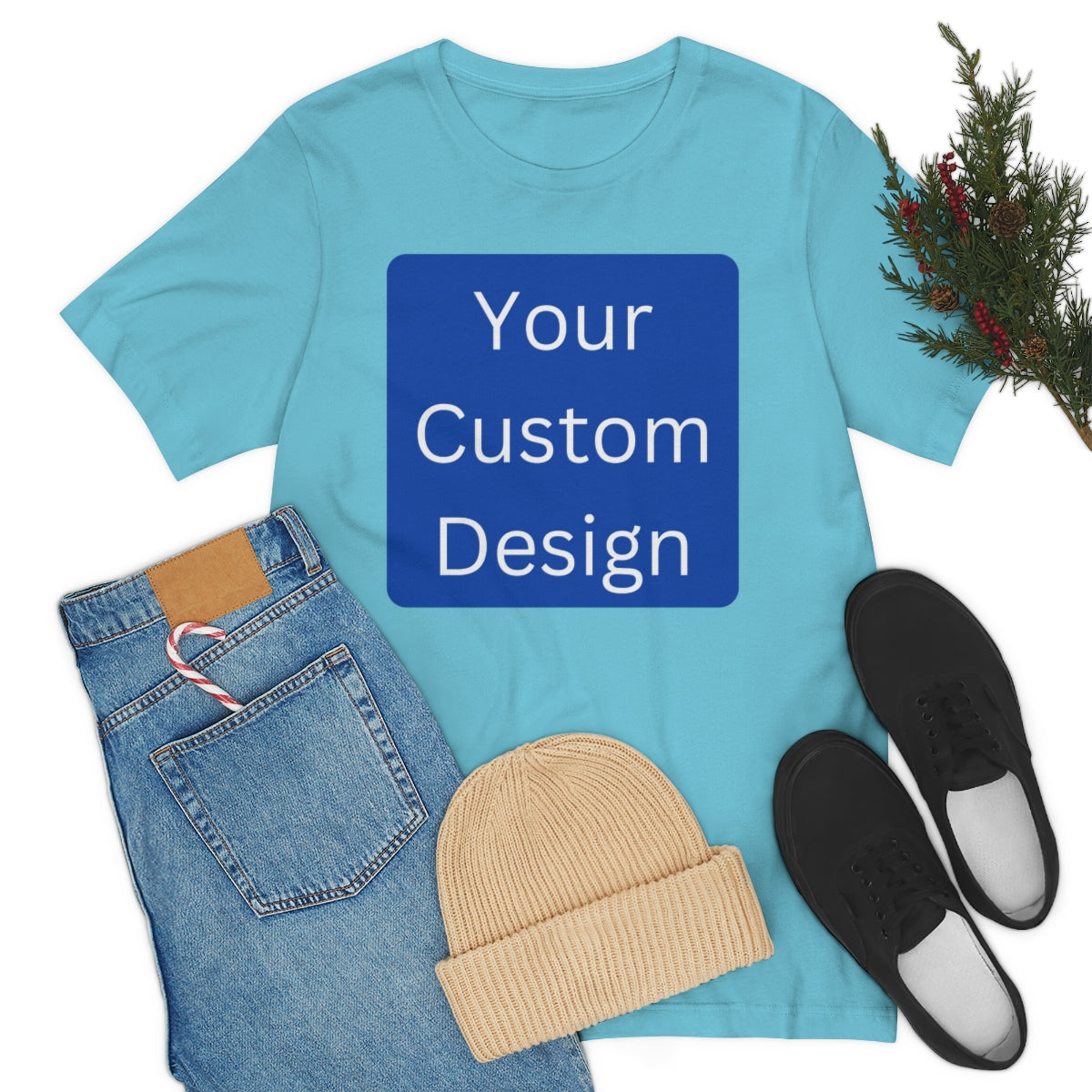Unisex Jersey Short Sleeve Tee (Front Design Only)