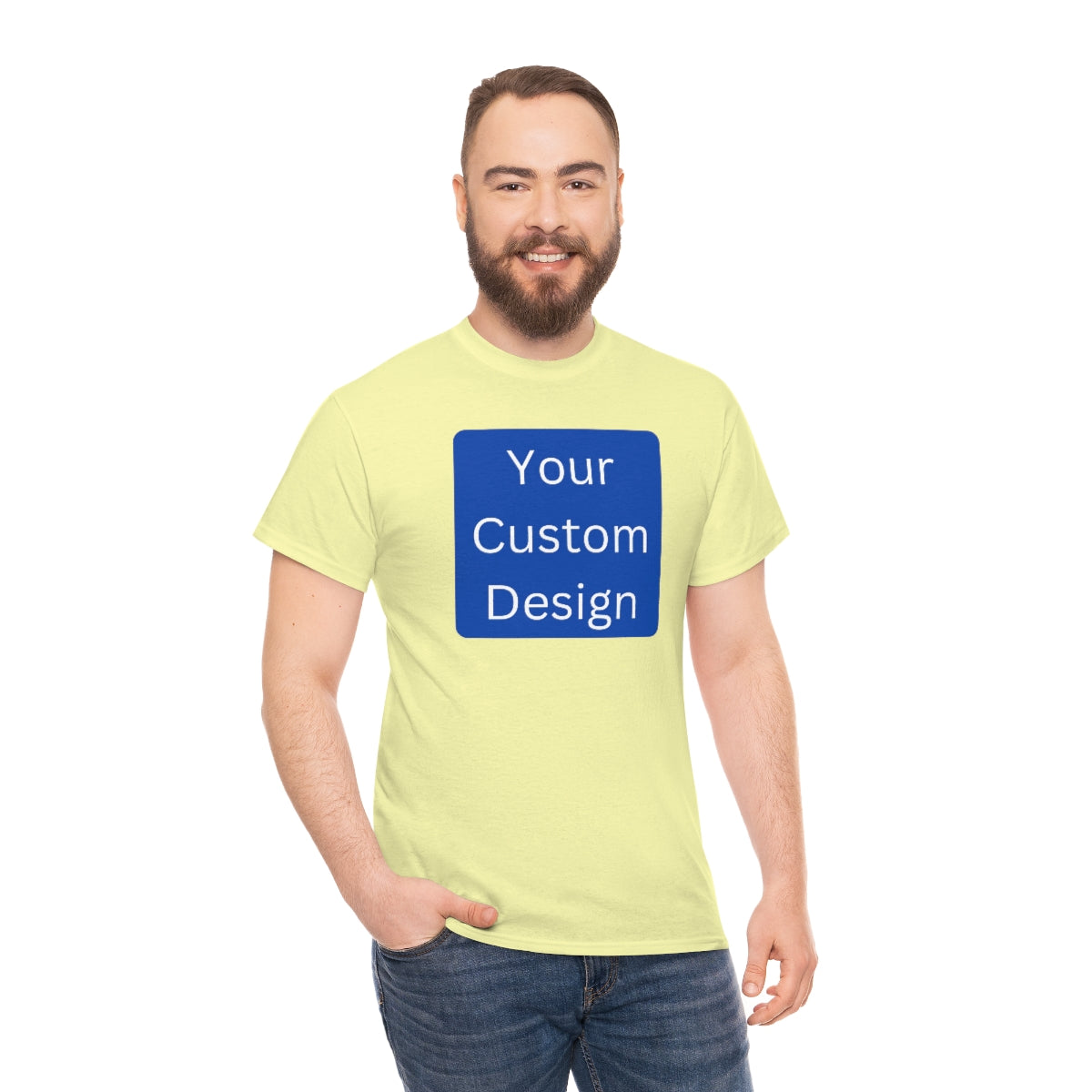 Unisex Heavy Cotton Tee (Front Design Only)