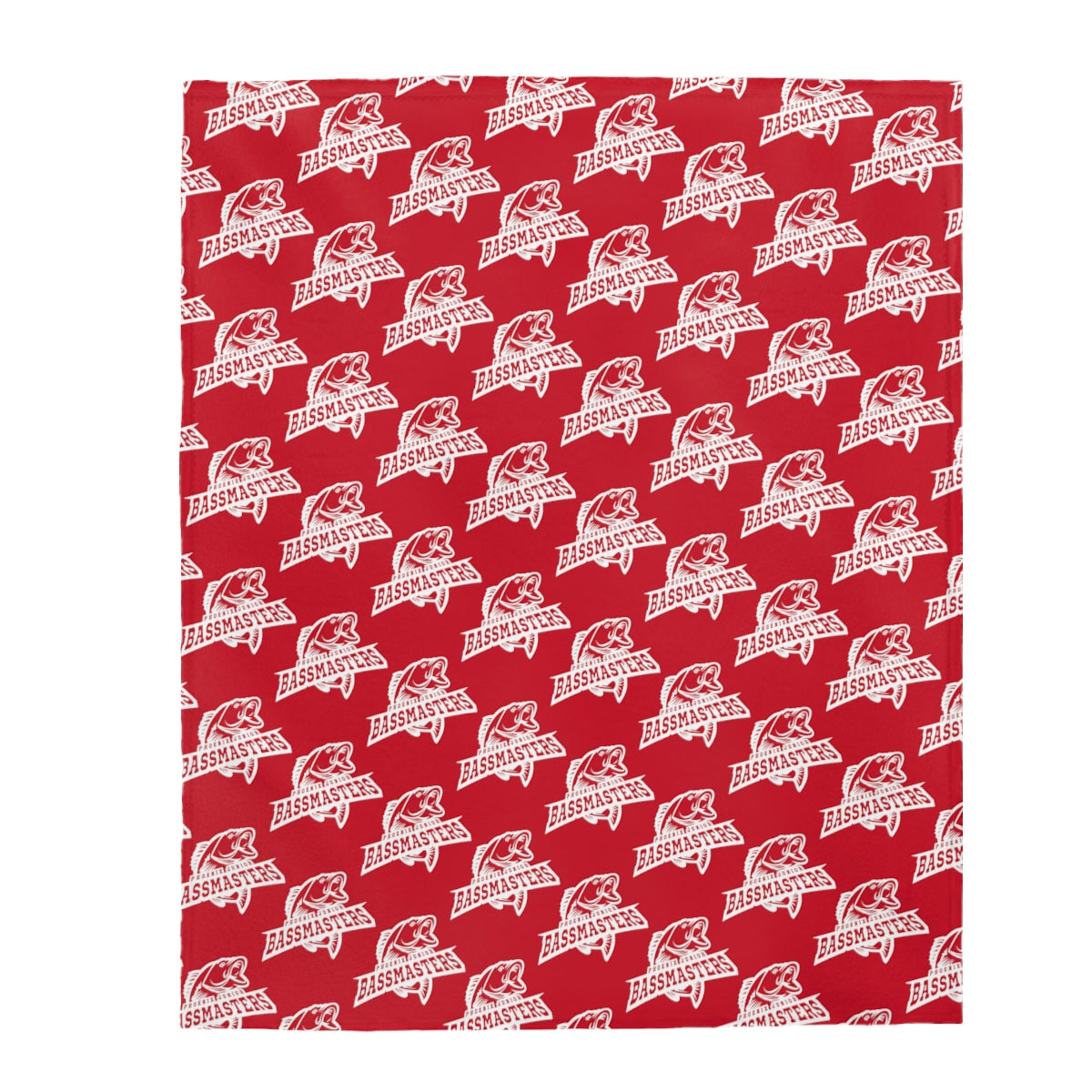 Junior Bassmasters Velveteen Plush Blanket