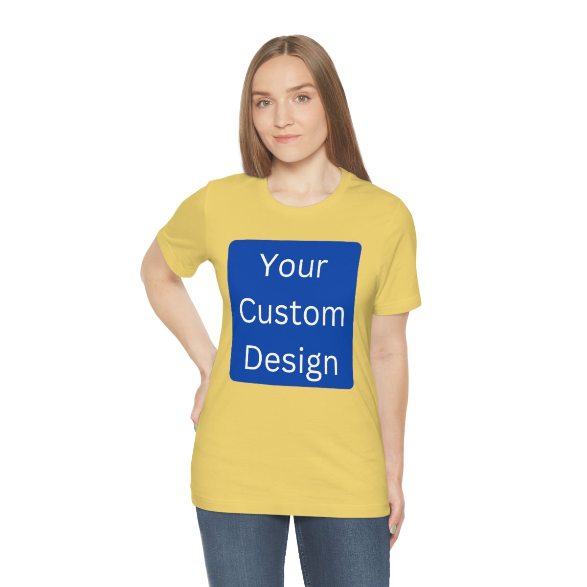 Unisex Jersey Short Sleeve Tee (Front Design Only)