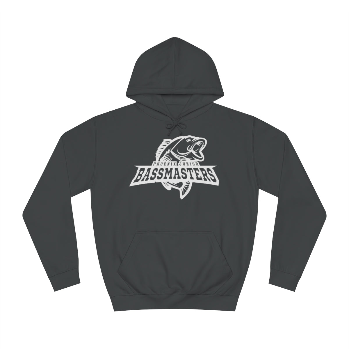 Junior Bassmasters Adult Hoodie - White Logo