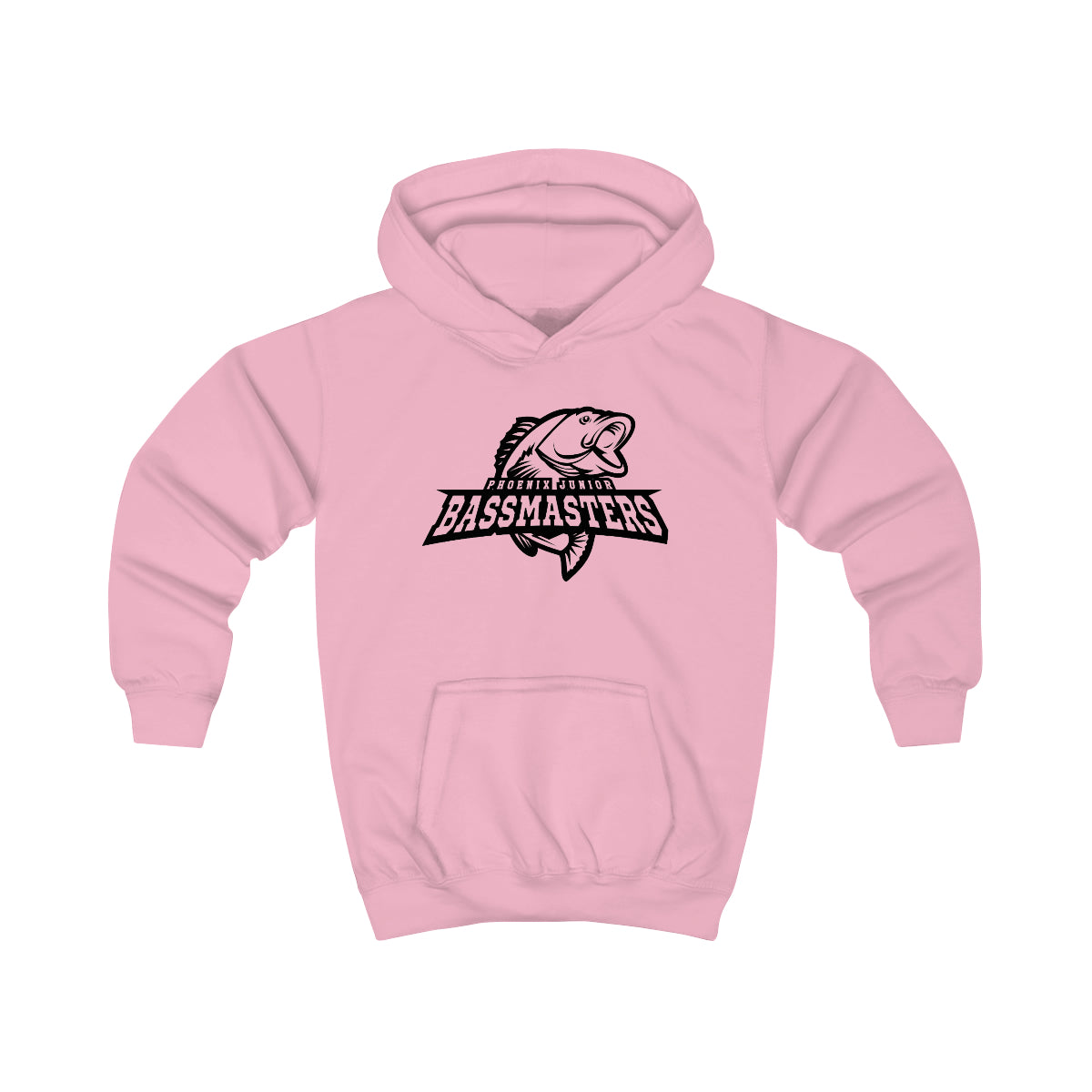 Junior Bassmasters Youth Hoodie - Black Logo