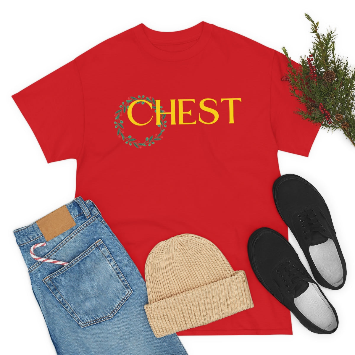 Couples Tees - CHEST NUTS