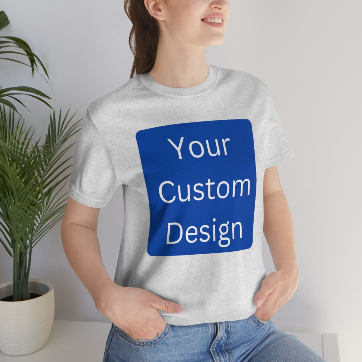 Unisex Jersey Short Sleeve Tee (Front Design Only)