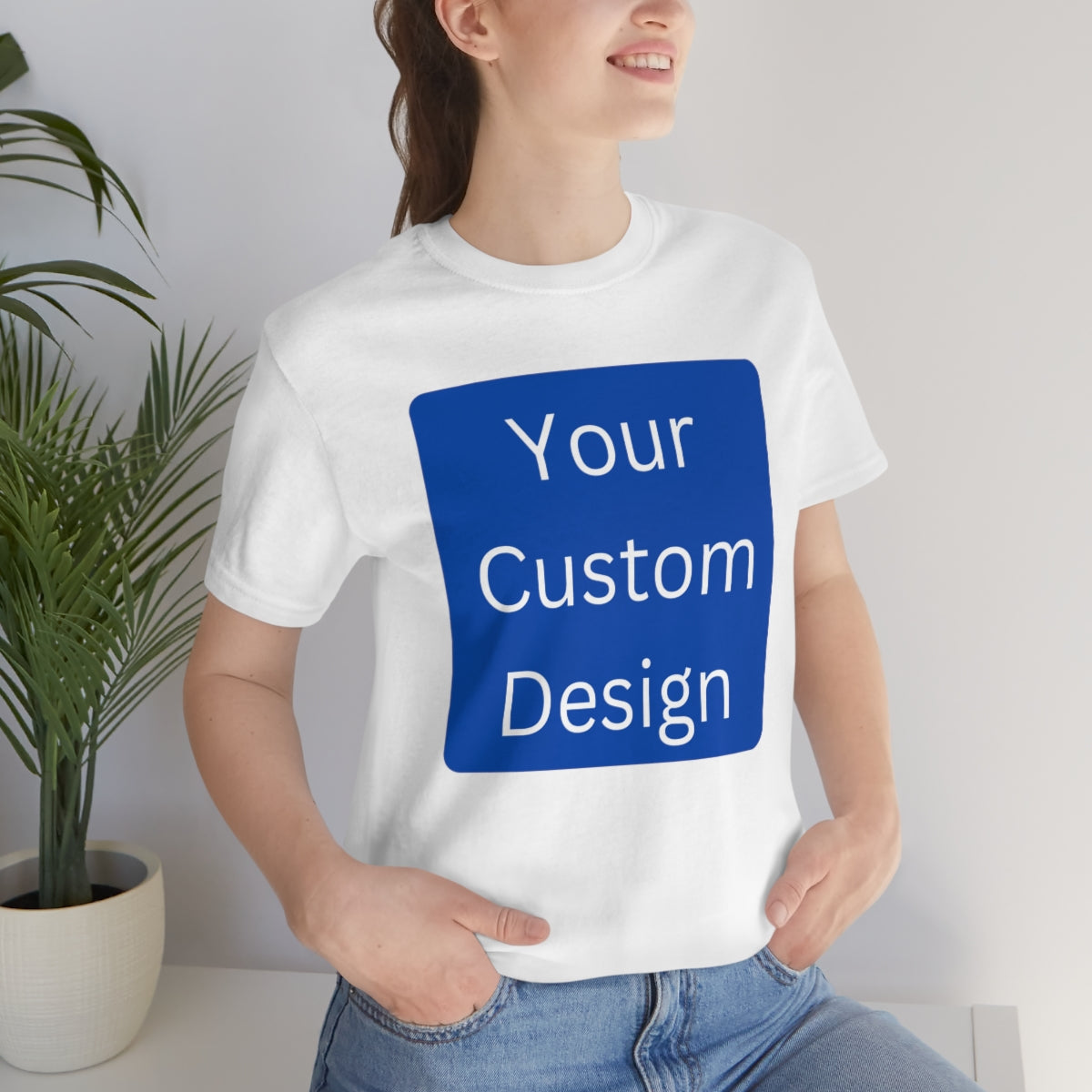 Unisex Jersey Short Sleeve Tee (Front Design Only)