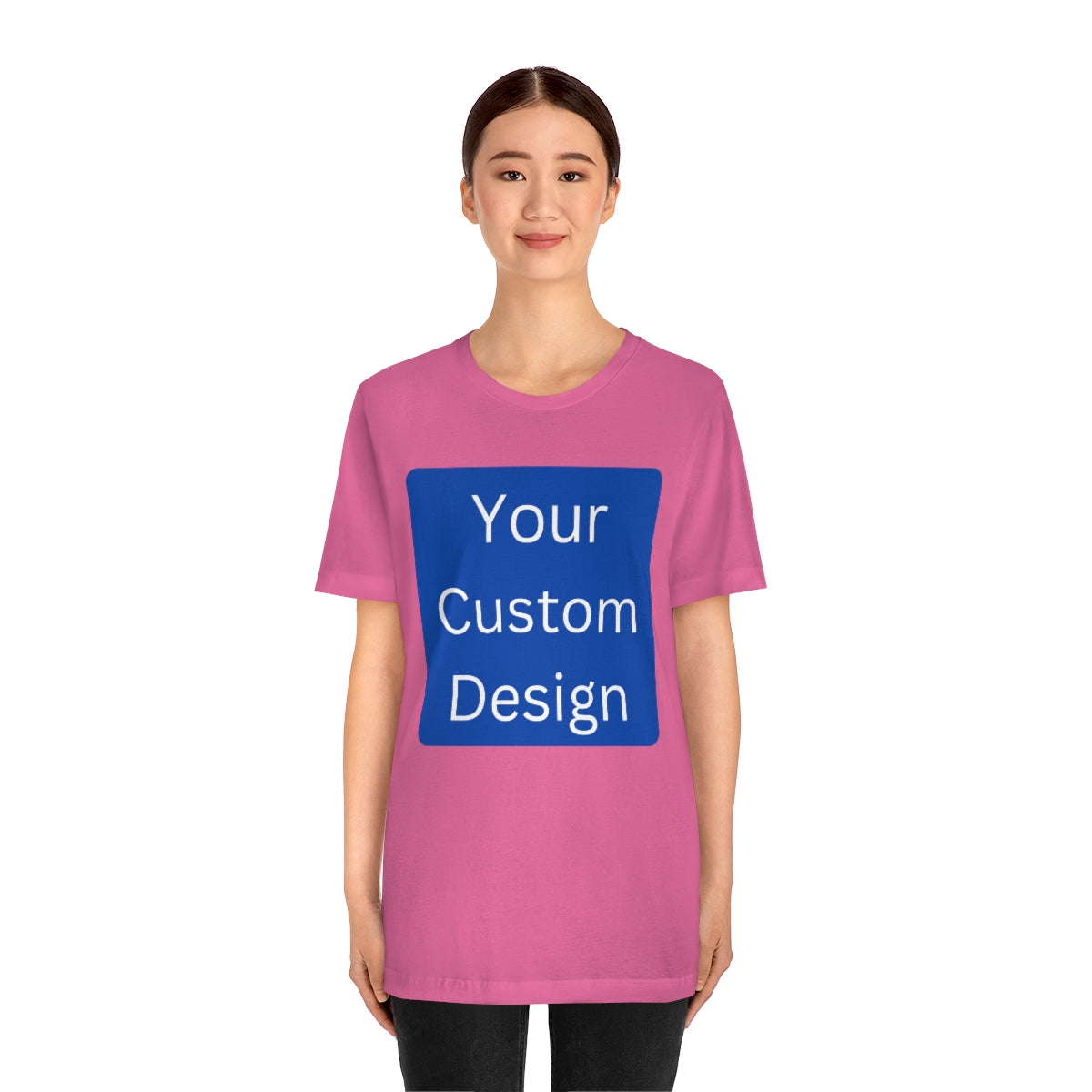 Unisex Jersey Short Sleeve Tee (Front Design Only)