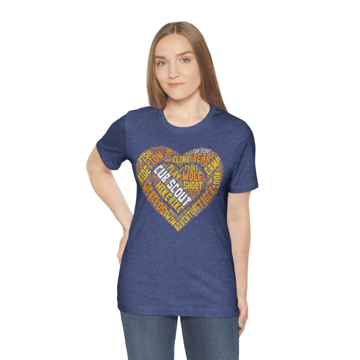 Cub Scout Heart Tee - Adult