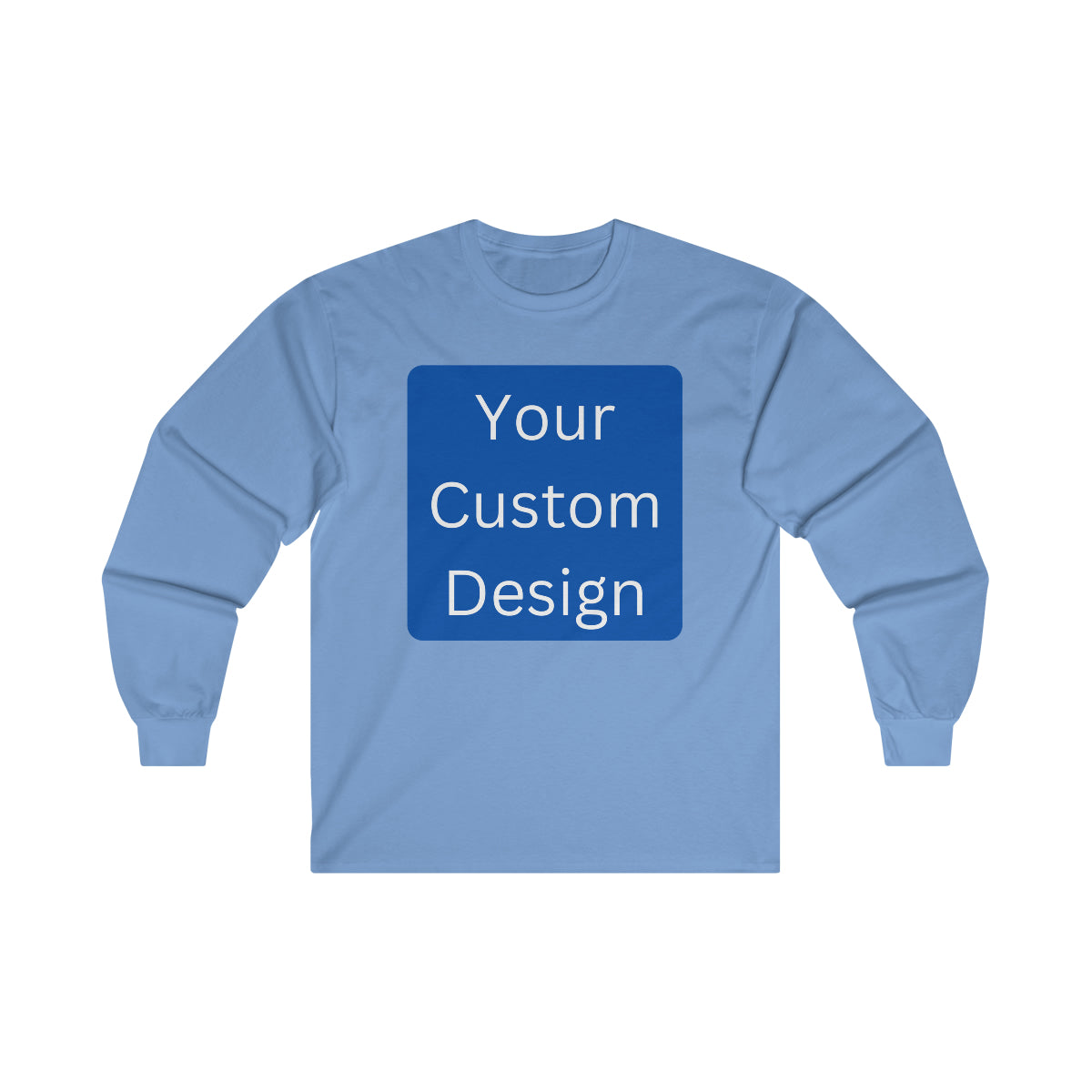 Ultra Cotton Long Sleeve Tee - (Front Design Only)