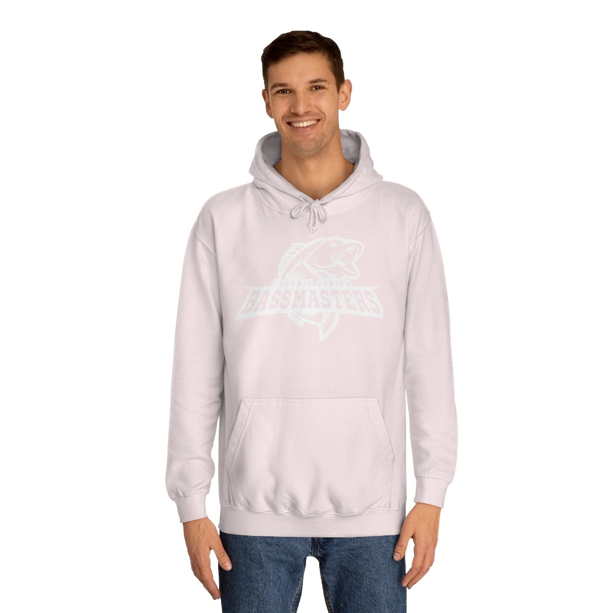 Junior Bassmasters Adult Hoodie - White Logo