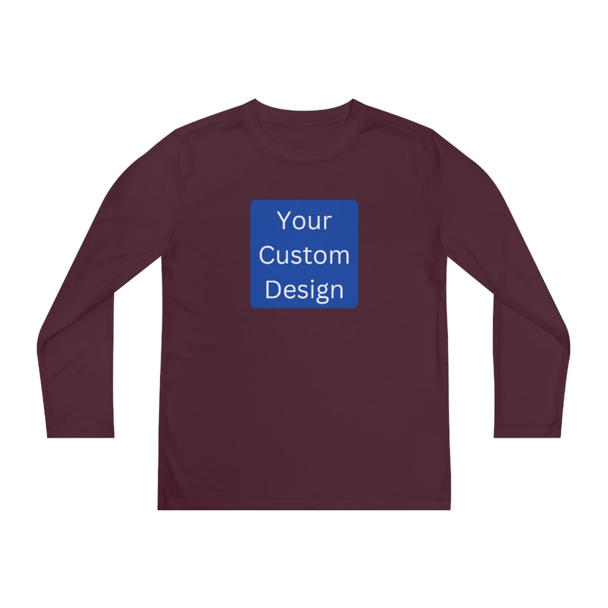 Youth Long Sleeve Competitor Tee (Front and Back Design)