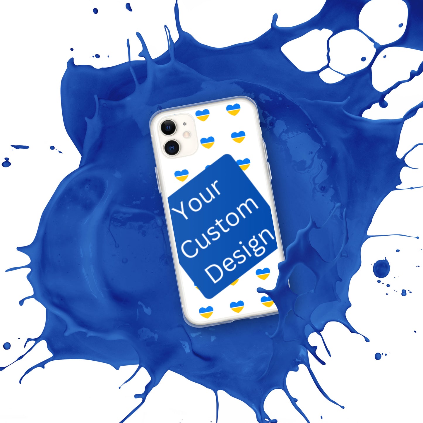 Customizable iPhone Case - Full Back Print / Layered Designs