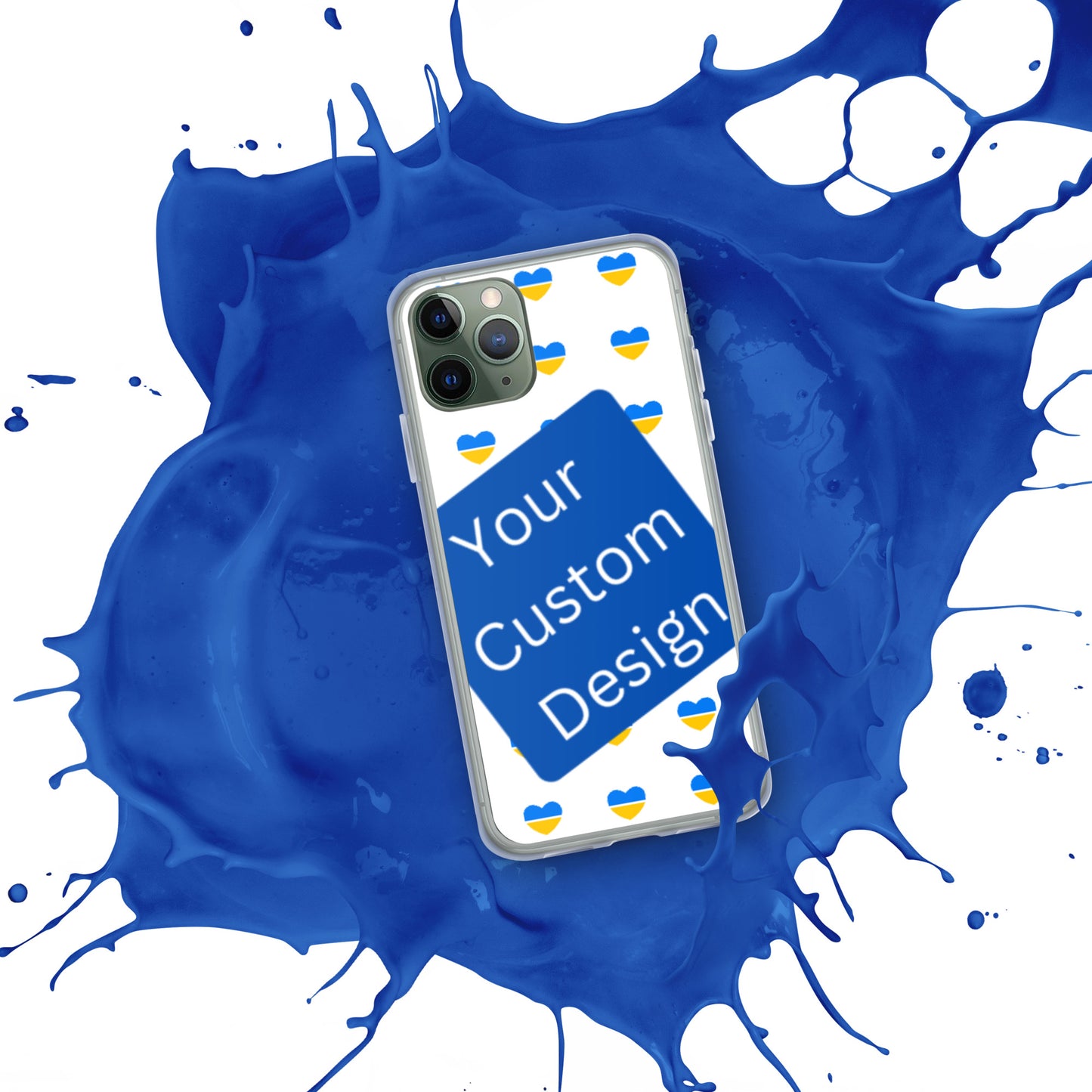 Customizable iPhone Case - Full Back Print / Layered Designs