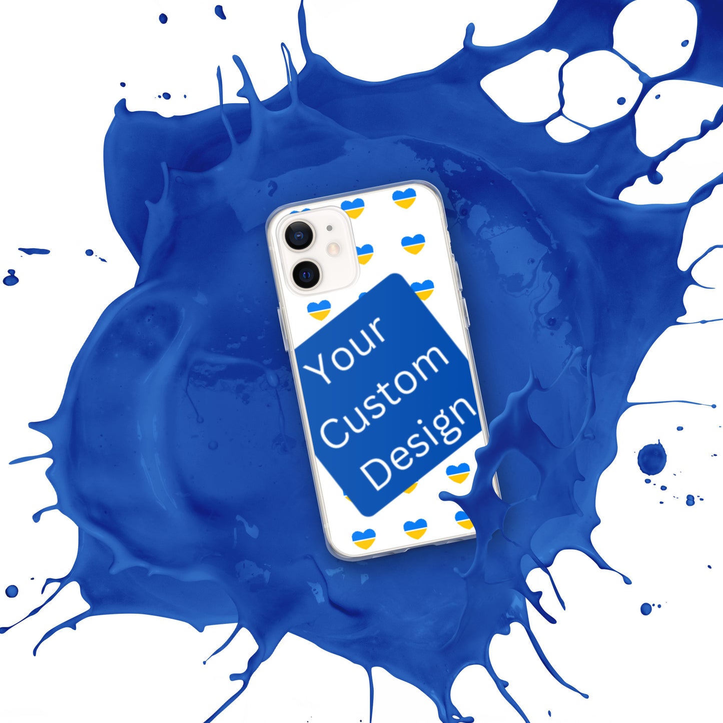 Customizable iPhone Case - Full Back Print / Layered Designs