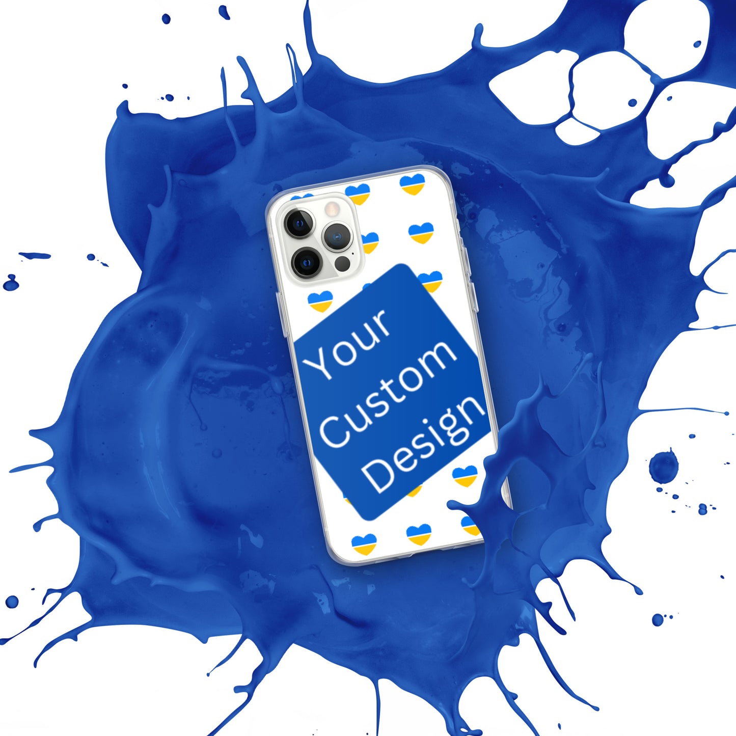 Customizable iPhone Case - Full Back Print / Layered Designs