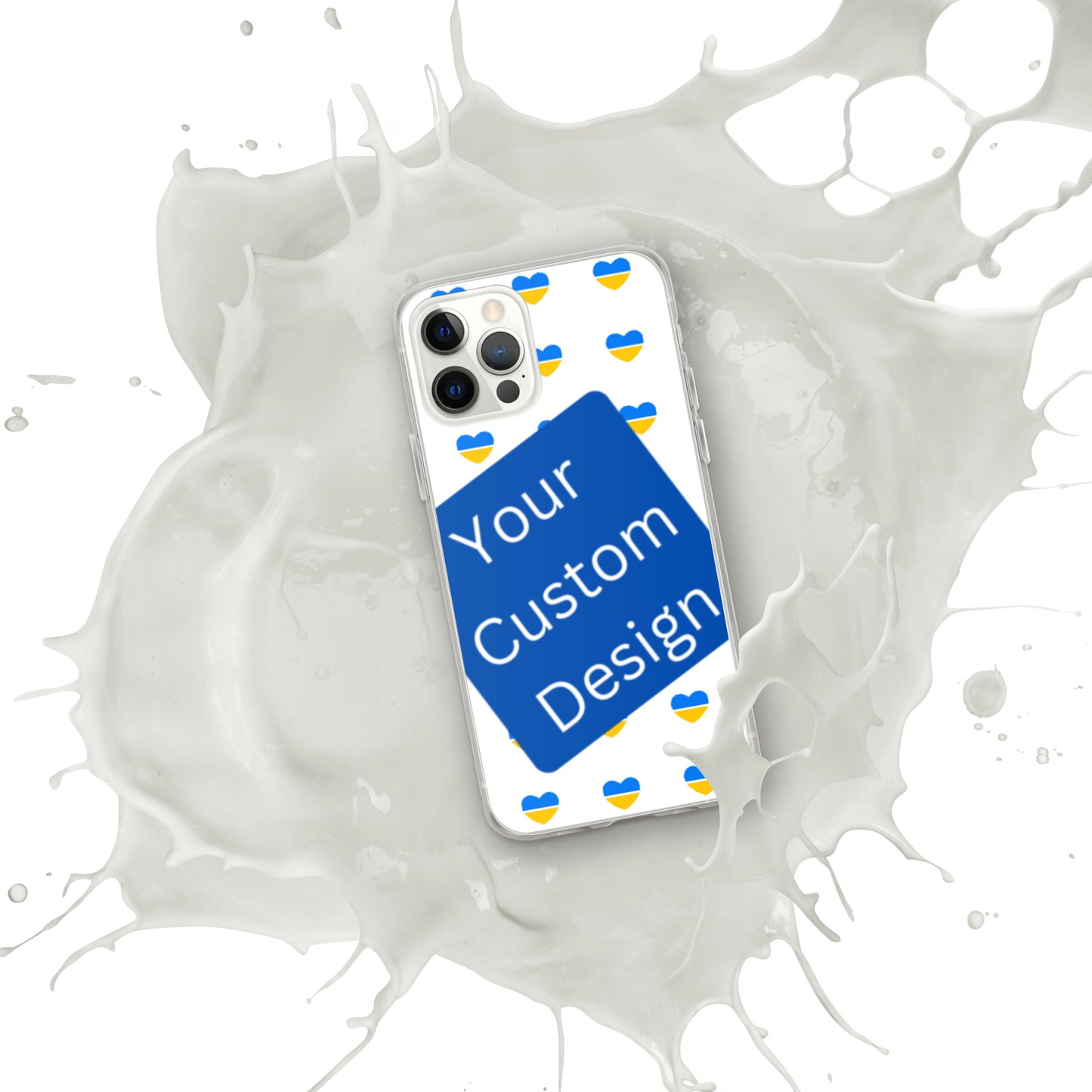 Customizable iPhone Case - Full Back Print / Layered Designs