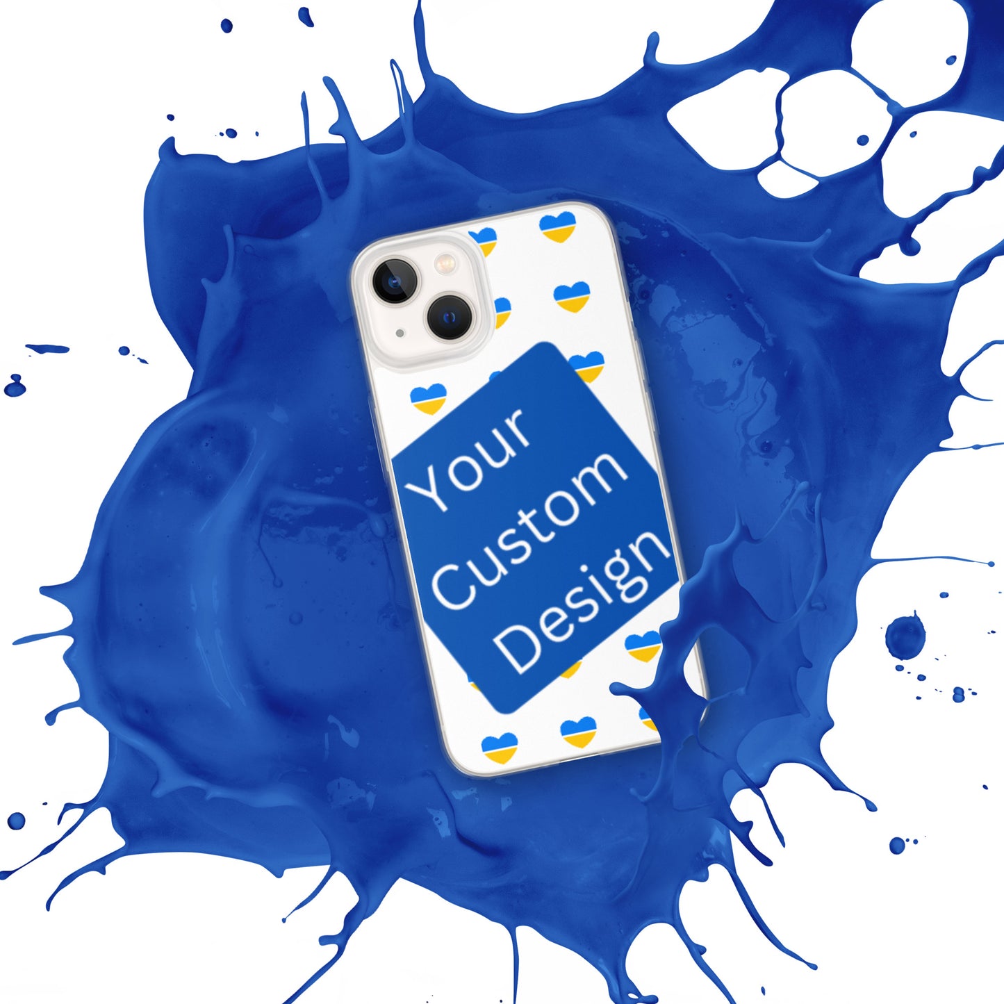 Customizable iPhone Case - Full Back Print / Layered Designs