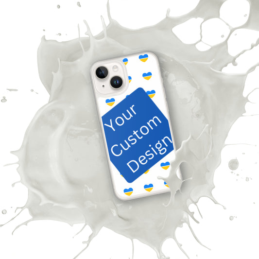 Customizable iPhone Case - Full Back Print / Layered Designs