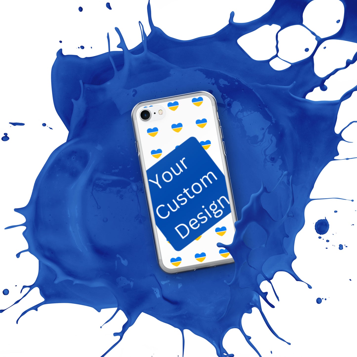 Customizable iPhone Case - Full Back Print / Layered Designs