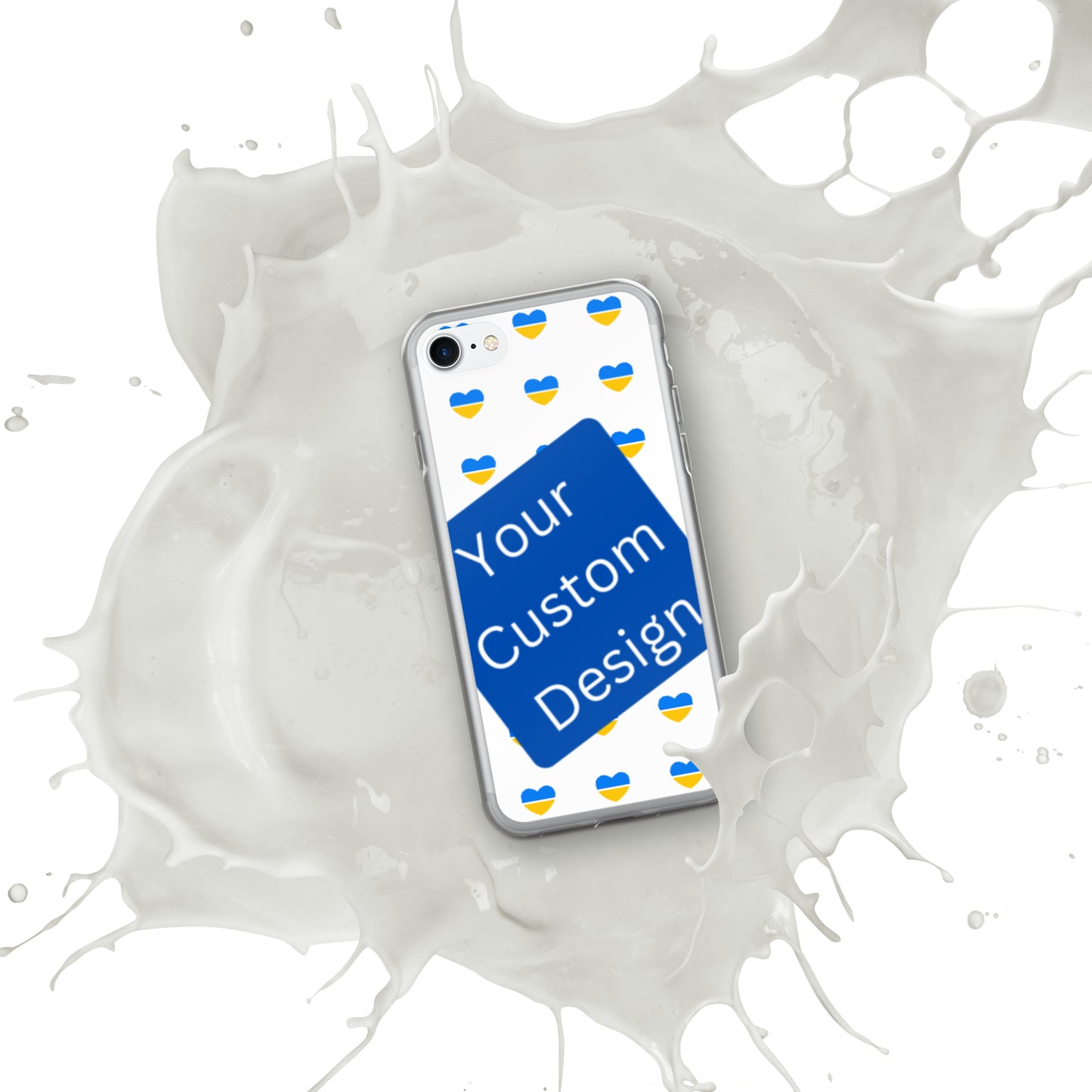 Customizable iPhone Case - Full Back Print / Layered Designs