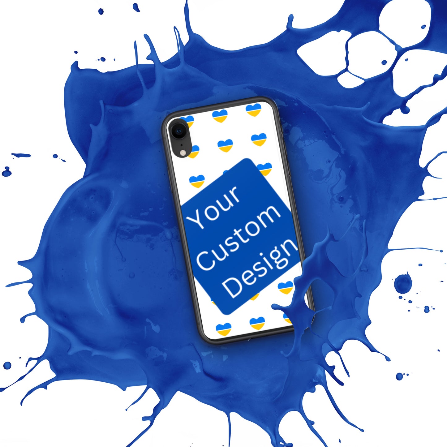 Customizable iPhone Case - Full Back Print / Layered Designs