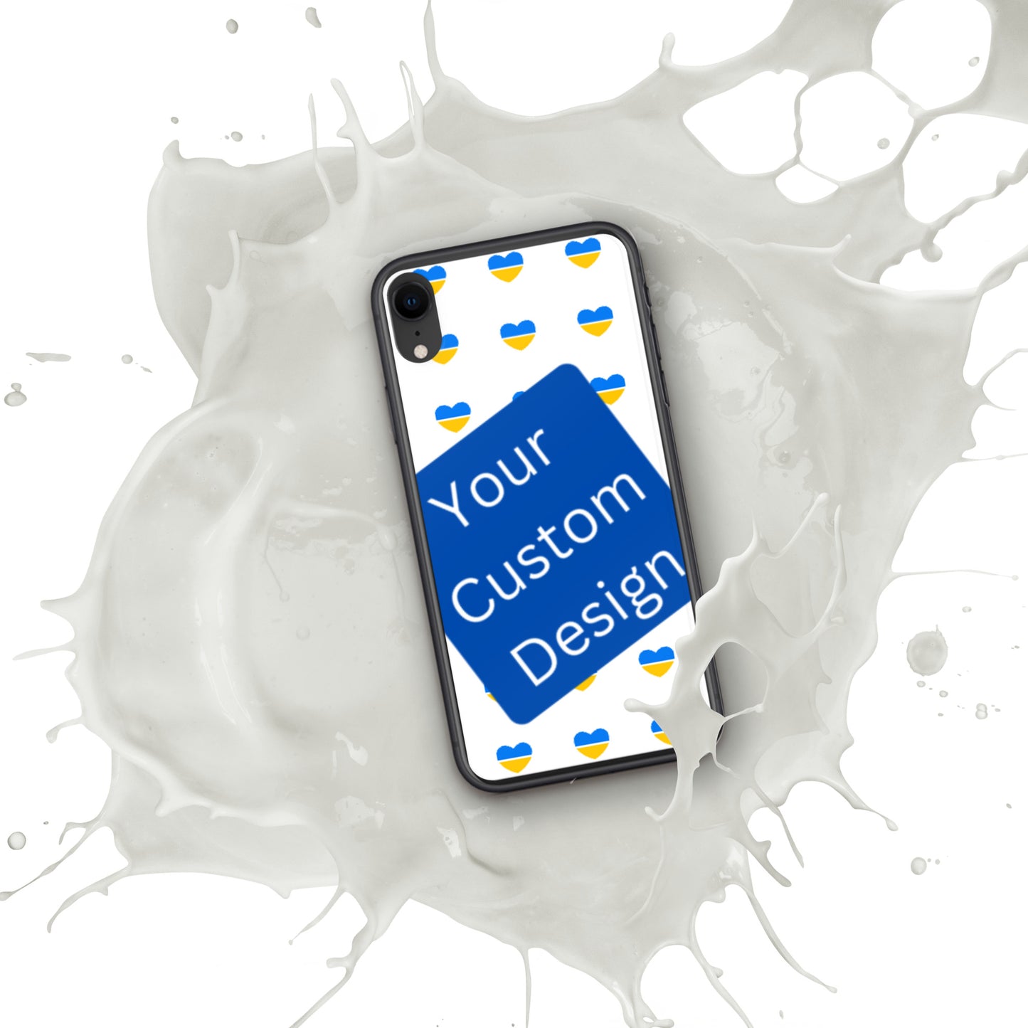 Customizable iPhone Case - Full Back Print / Layered Designs