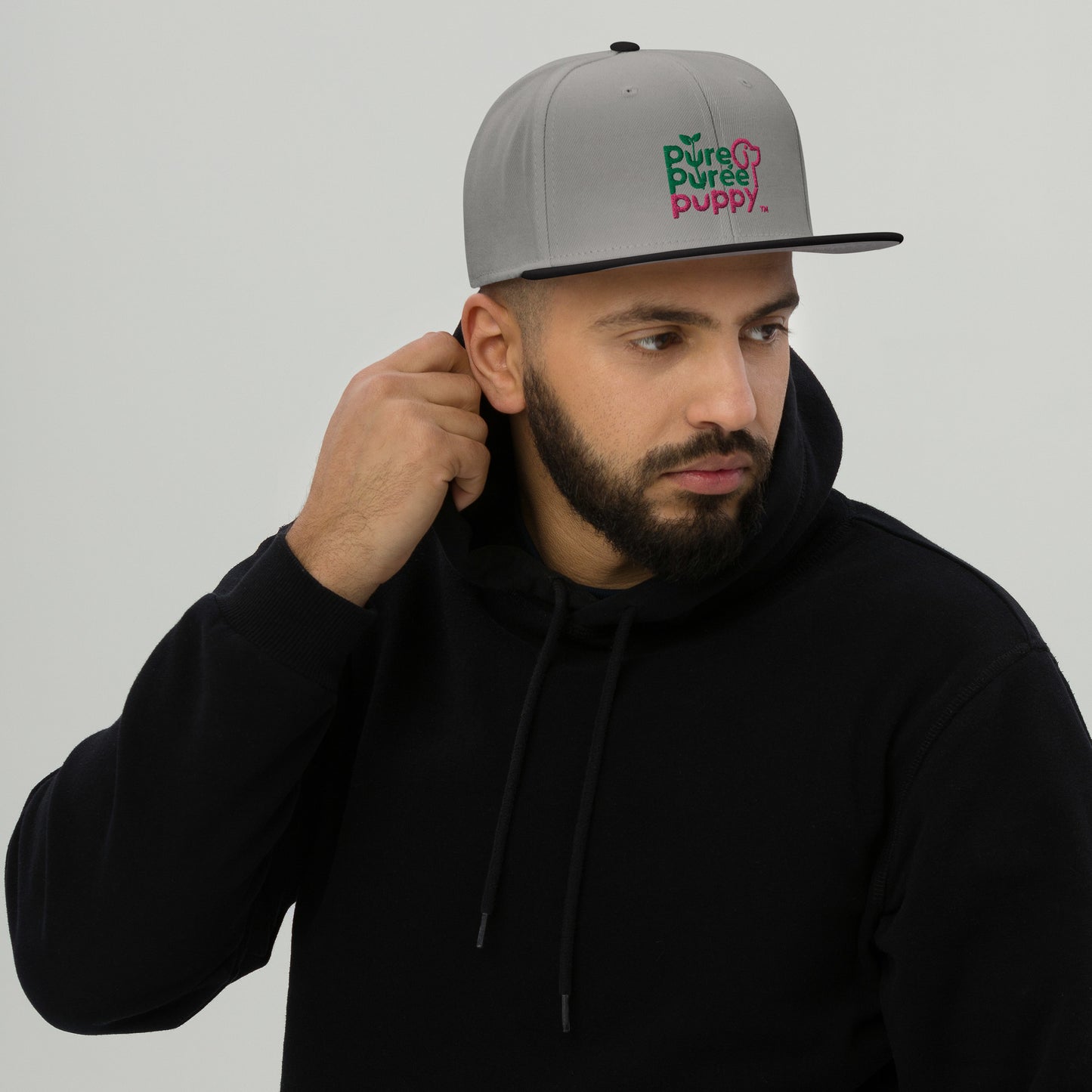 Pure Puppy Puree Snapback Hat